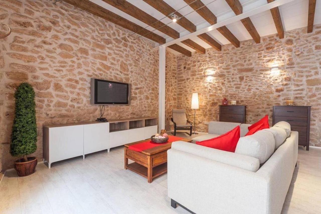 Casa Sa Pedra, En El Centro Historico De Alcudia Villa Eksteriør billede