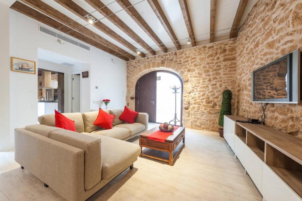 Casa Sa Pedra, En El Centro Historico De Alcudia Villa Eksteriør billede