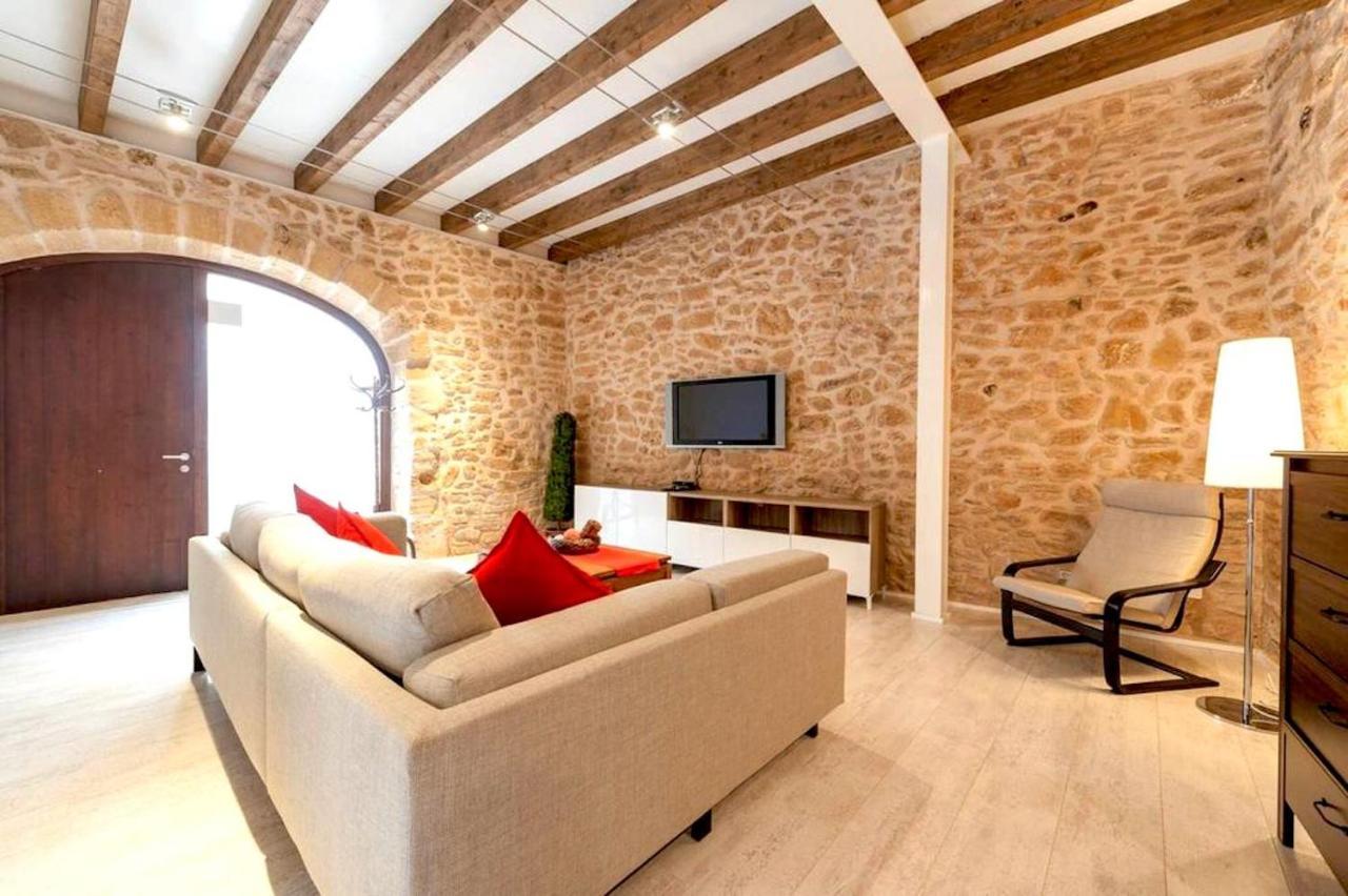 Casa Sa Pedra, En El Centro Historico De Alcudia Villa Eksteriør billede