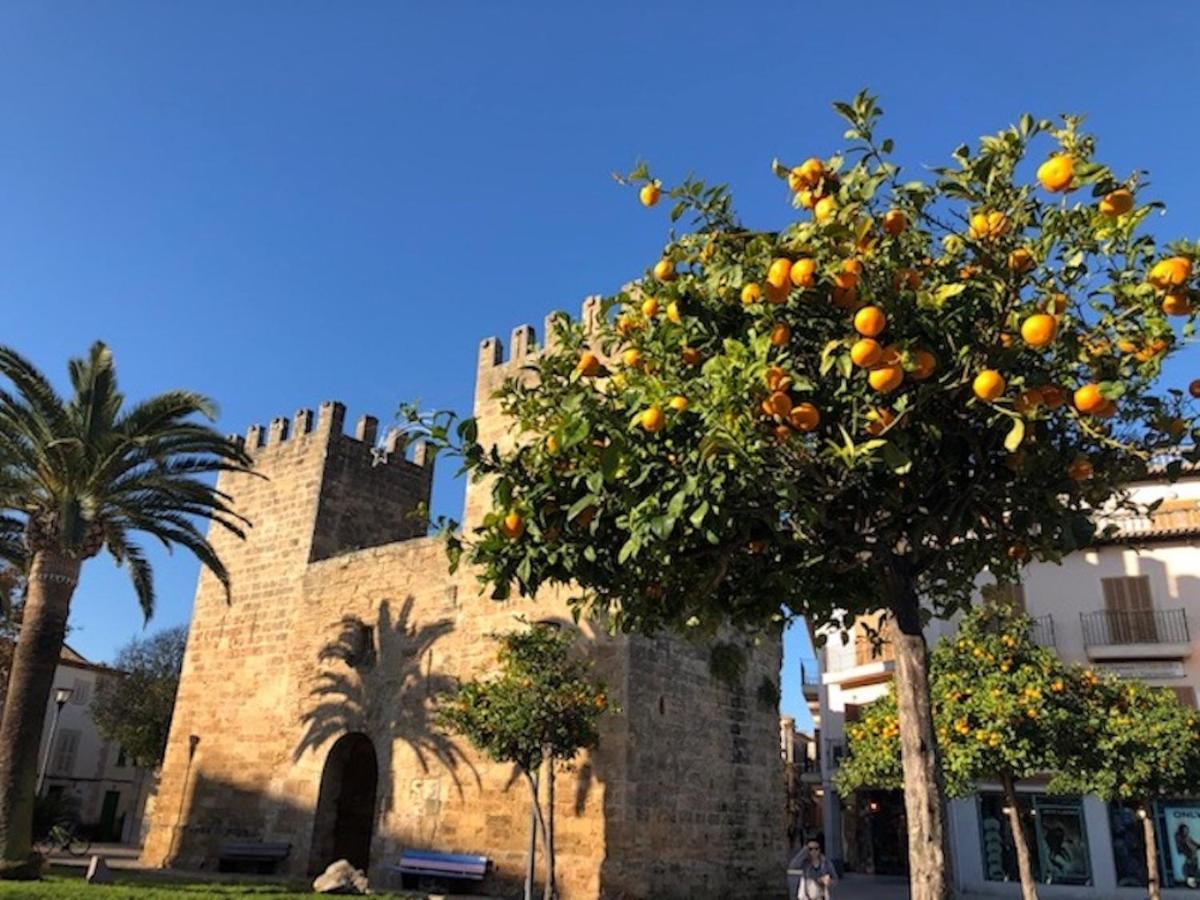 Casa Sa Pedra, En El Centro Historico De Alcudia Villa Eksteriør billede
